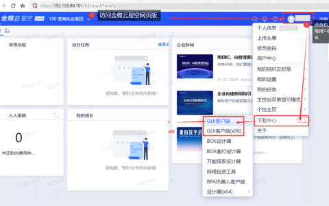 金蝶可以自己下载安装吗？