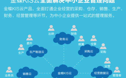 金蝶私有云和公有云是什么意思？区别在哪里？哪个好？