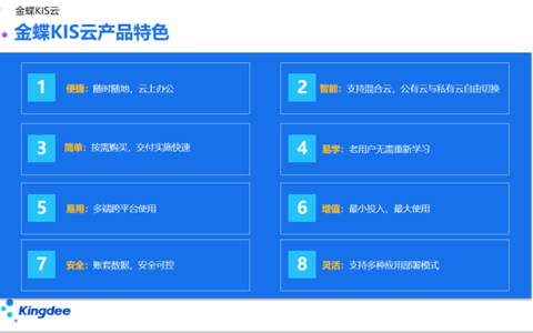 金蝶KIS云适用于哪些企业？