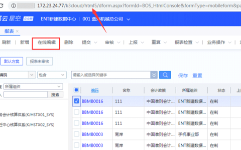 苹果电脑能打开金蝶软件报表系统吗？