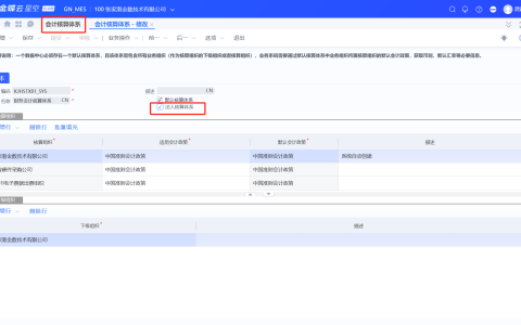 金蝶云星空跨组织销售业务流程